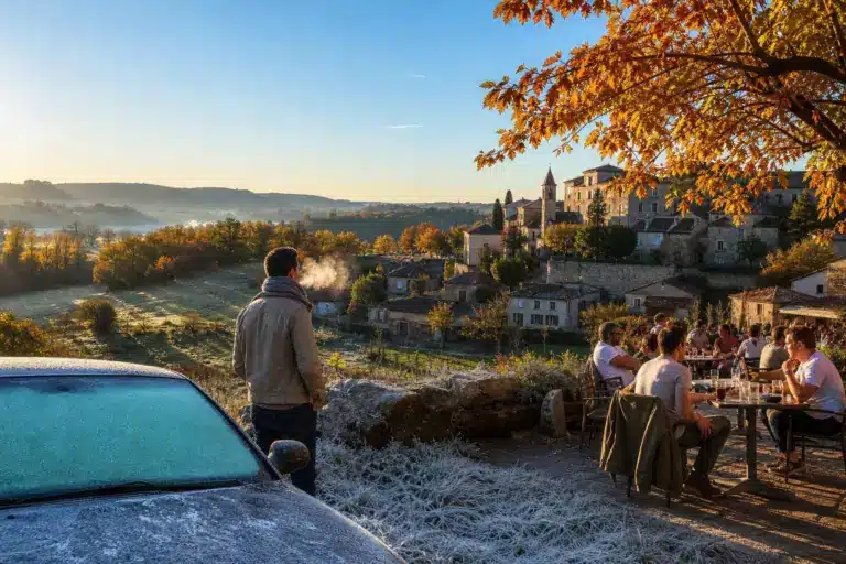 0 °C le matin, plus de 20 degrés supplémentaires quelques heures plus tard : ces écarts de température impressionnants marquent le début de l’automne en France