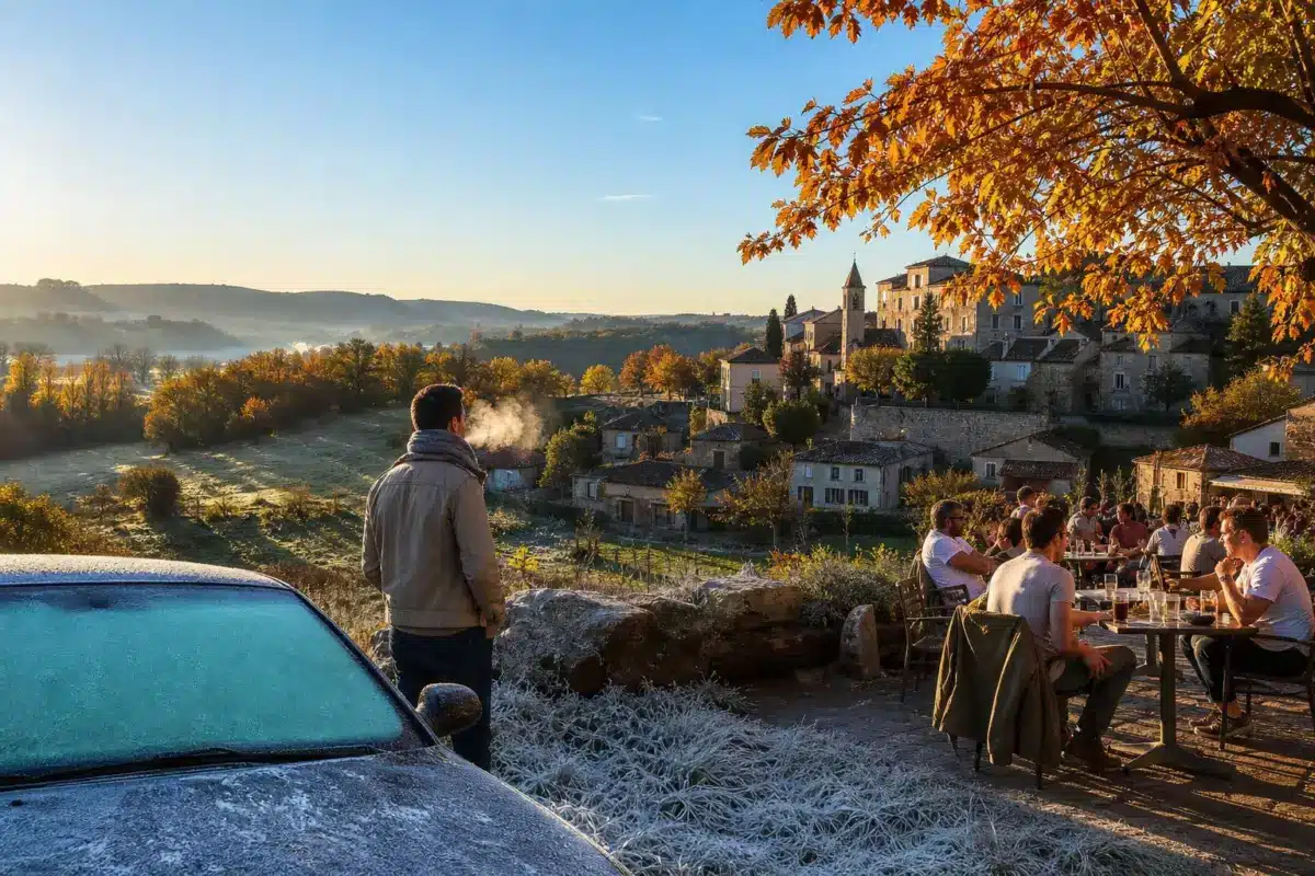 0 °C le matin, plus de 20 degrés supplémentaires quelques heures plus tard : ces écarts de température impressionnants marquent le début de l’automne en France
