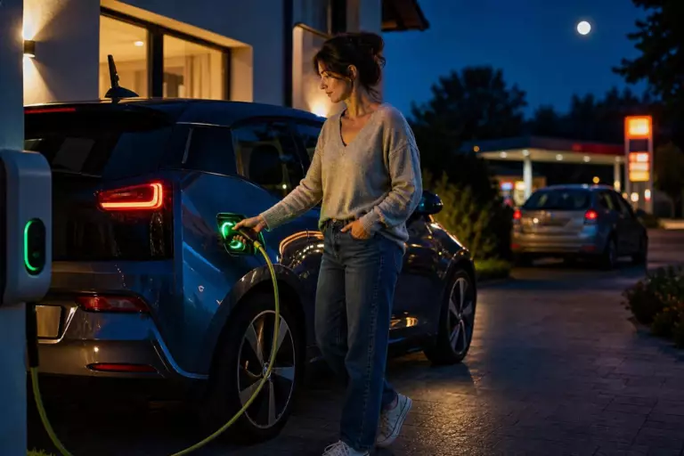 À 12 000 kilomètres par an, Claire recharge la nuit : son budget automobile change après cinq ans