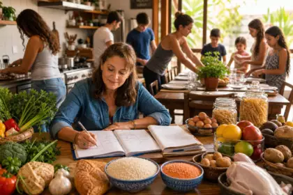 À 52 ans, cette mère de onze enfants planifie tous ses repas sur un calendrier : sa façon de faire les courses a complètement changé