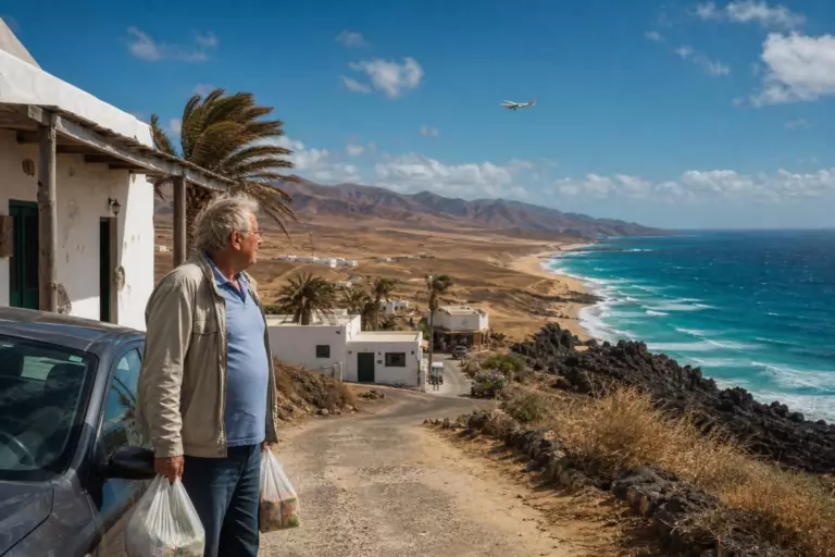 À 70 ans, un retraité s’installe à Fuerteventura : dix années après, son quotidien nuance l’image de l’île