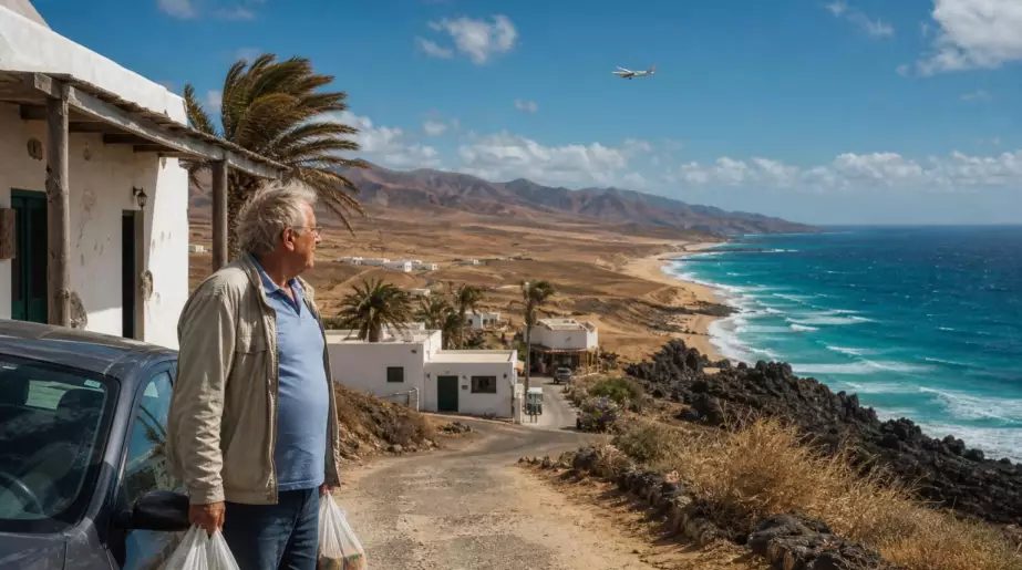 À 70 ans, un retraité s’installe à Fuerteventura : dix années après, son quotidien nuance l’image de l’île