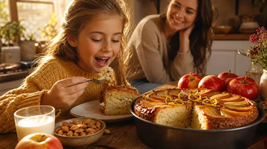 À 8 ans, Léa change d’avis dès la première bouchée : cette pâtisserie aux pommes relègue une vieille préparation au second plan