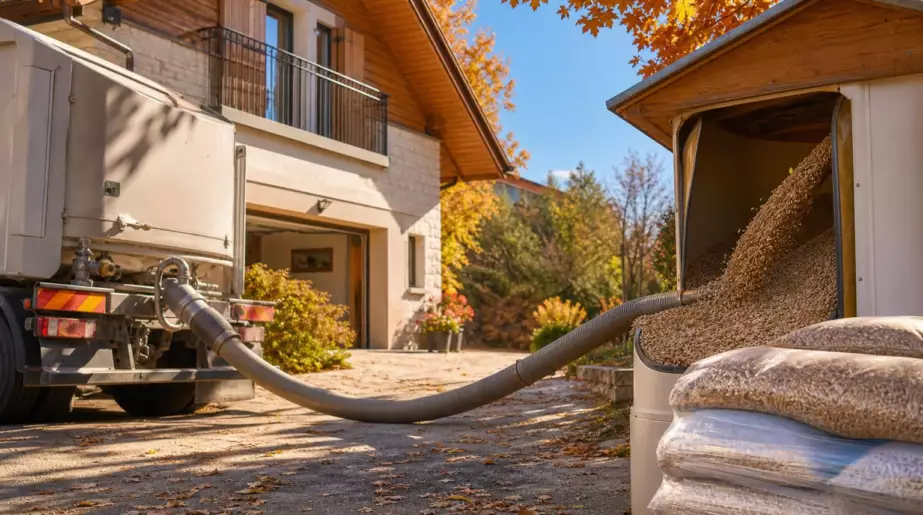À la rentrée 2026, les foyers équipés d’un silo gagnent 90 euros sur deux tonnes : cette baisse change le calcul avant l’hiver