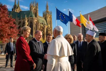À Metz, six mois après Monaco, Charlène et Albert retrouvent le pape Léon XIV : la paix européenne au cœur du rendez-vous