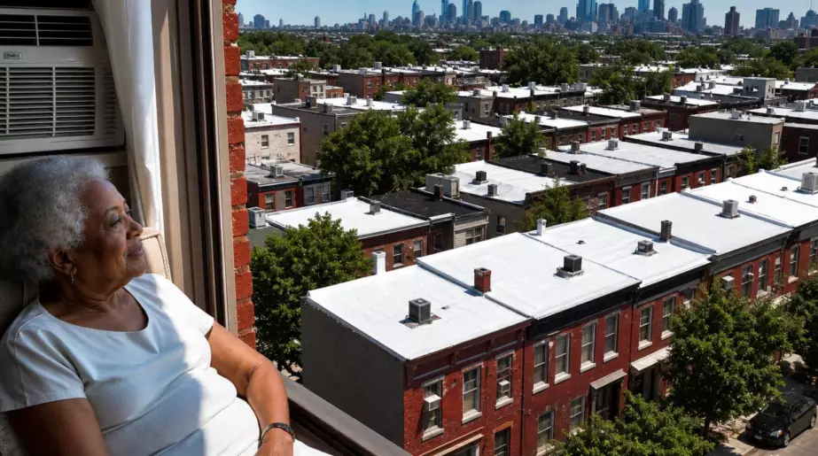 À Philadelphie, 340 foyers modifient leur couverture : leur facture de rafraîchissement recule de 560 kWh chaque année