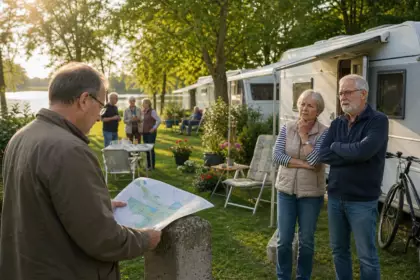 À Rülzheim, Monika et Joachim paient 125 euros par mois pour leur parcelle, mais leur projet de retraite reste bloqué