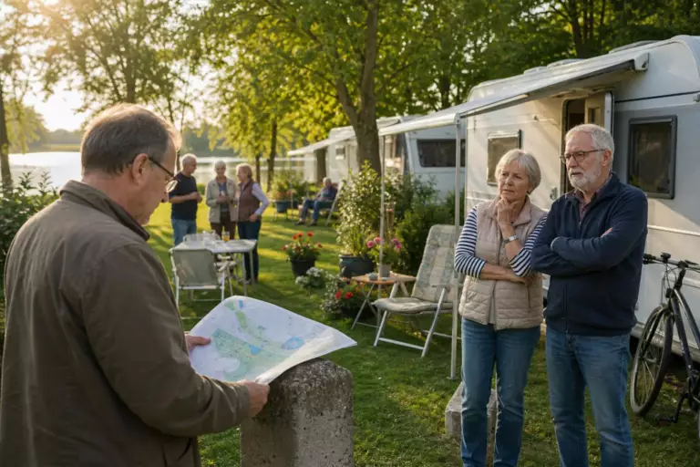 À Rülzheim, Monika et Joachim paient 125 euros par mois pour leur parcelle, mais leur projet de retraite reste bloqué
