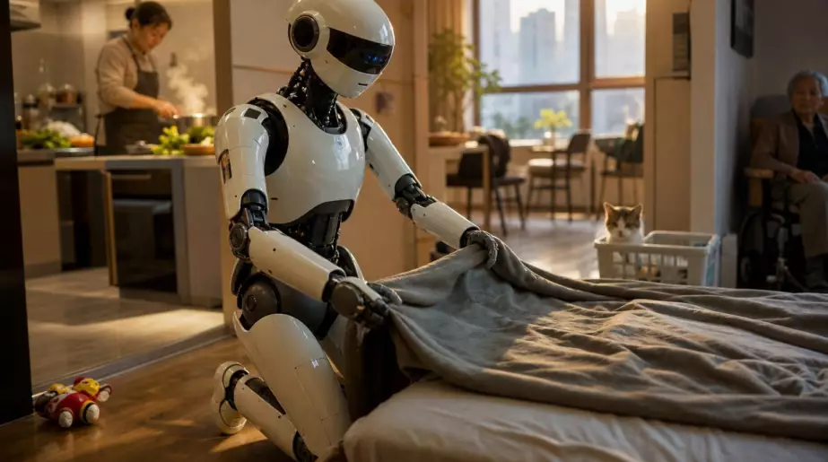 À Wuhan, des foyers recevront un domestique mécanique en 2027 : son apprentissage bute sur l’intimité des familles