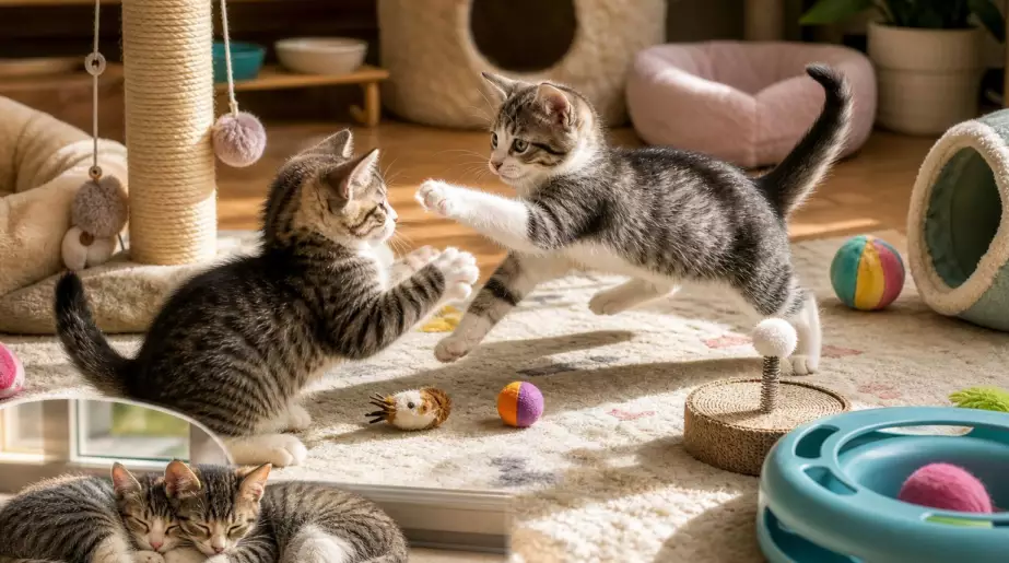 Adopter deux chatons plutôt qu’un seul : ce que les vétérinaires observent chez les chats élevés seuls devrait faire réfléchir avant de choisir