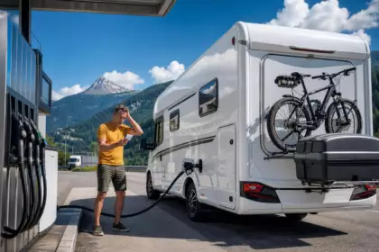 Allemagne : Il achète un camping-car flambant neuf et découvre qu’il consomme presque deux fois plus que les chiffres annoncés