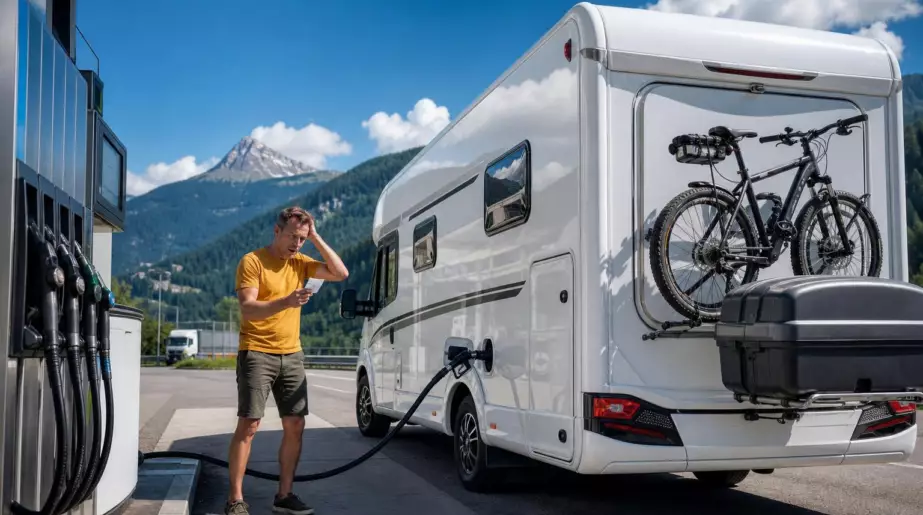 Allemagne : Il achète un camping-car flambant neuf et découvre qu’il consomme presque deux fois plus que les chiffres annoncés