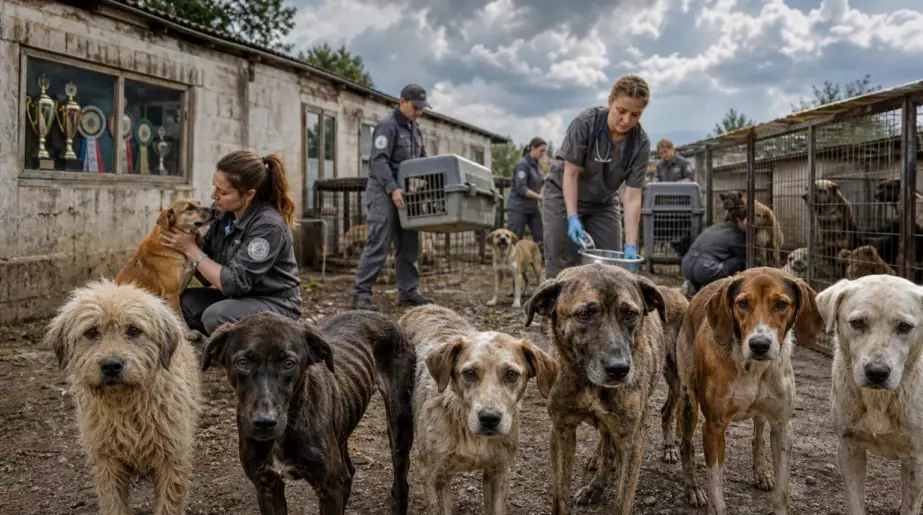 Ancienne championne de concours canin : 77 chiens retrouvés dans la souffrance, sa condamnation tombe 10 ans d’interdiction à la clé
