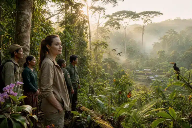 Angelina Jolie a acquis 39 hectares au Cambodge : 23 ans qu’elle veille sur 200 espèces forestières