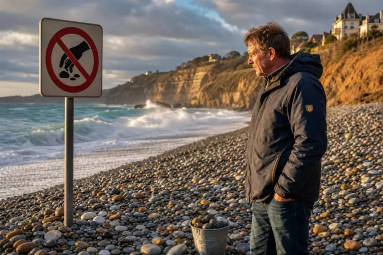 Après 10 ans sur le littoral, un promeneur renonce à son rituel : ce prélèvement peut coûter jusqu’à 1 500 euros