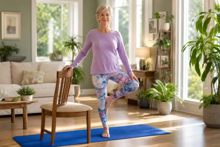 Après 60 ans, ce tapis suffit pour bouger chez soi : cette pratique travaille aussi l’équilibre