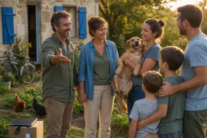 Après avoir hérité de 3 millions d’euros, Sophie et Laurent quittent leur travail, achètent une maison et donnent une grande partie de leur fortune