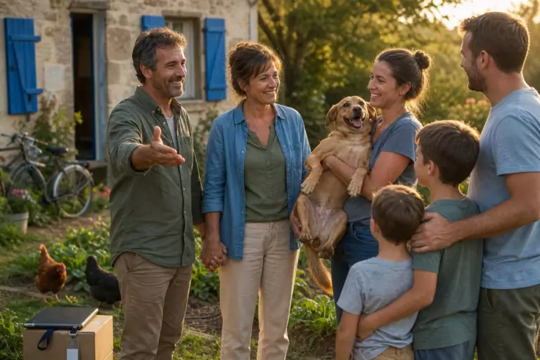 Après avoir hérité de 3 millions d’euros, Sophie et Laurent quittent leur travail, achètent une maison et donnent une grande partie de leur fortune