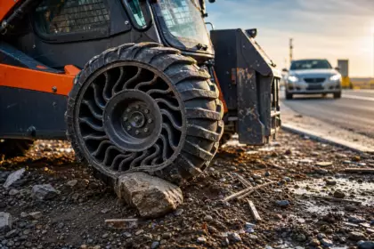 Après dix ans d’essais, Michelin fait rouler une roue sans air : les automobilistes devront patienter encore