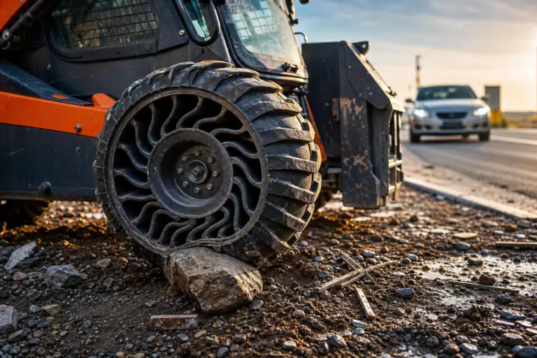 Après dix ans d’essais, Michelin fait rouler une roue sans air : les automobilistes devront patienter encore