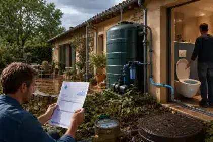Après six mois d’installation, ce foyer réduit ses prélèvements d’eau potable : une partie de la facture reste pourtant inchangée