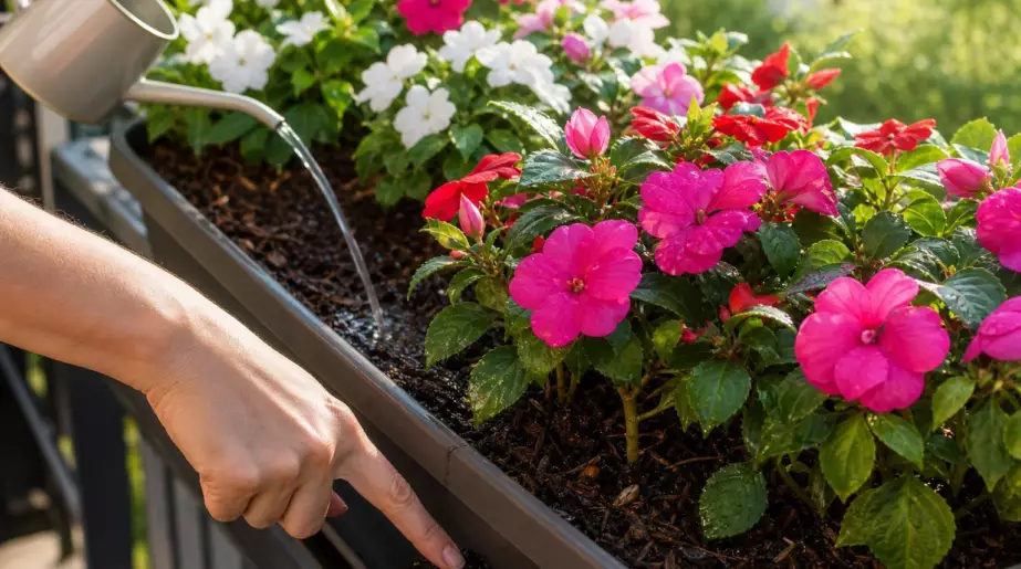 Arrosage des impatiens : 6 bonnes pratiques simples pour obtenir de belles fleurs tout l’été