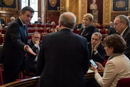 Au Palais du Luxembourg, le président du parti nationaliste vise des élus républicains : son exigence concerne l’ancien chef du gouvernement