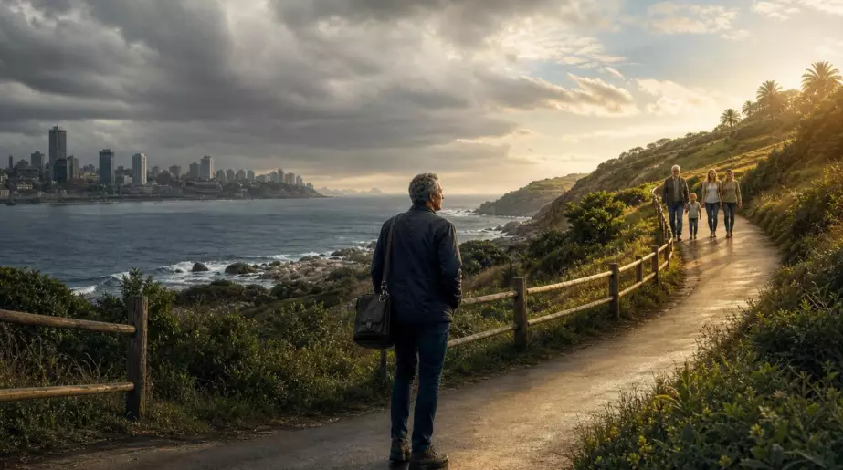 Autour de 50 ans, le moral vacille souvent : cette courbe observée dans 145 pays finit par remonter