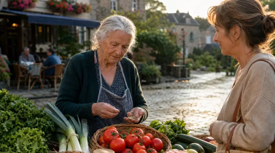 Béatrice, 78 ans, vend encore ses légumes au village pour tenir : « J’ai travaillé toute ma vie et je n’ai plus rien de garanti »