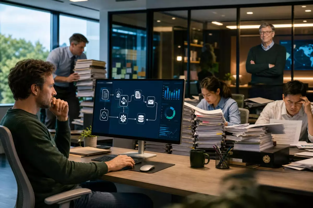 Bill Gates renverse l’idée d’effort au bureau : il mise sur un profil que les recruteurs écartent souvent