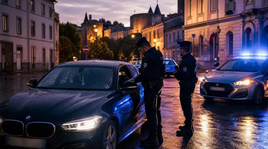 Carcassonne : un simple clignotant oublié dans le quartier Pasteur, et la police découvre tout le reste au volant de la BMW
