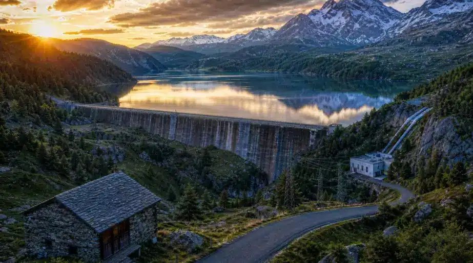 Ce barrage de montagne alimente des milliers de foyers depuis 1950 : personne ne s’arrête jamais devant