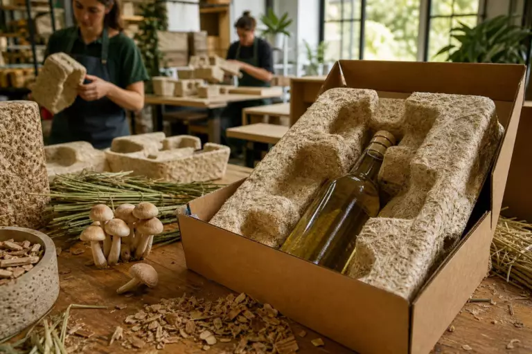 Ce matériau fabriqué avec des champignons remplace le polystyrène : des entreprises le produisent déjà