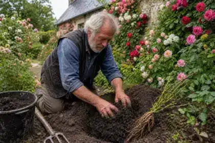 Ce que ce jardinier normand met dans chaque trou de plantation depuis 30 ans : sa roseraie compte aujourd’hui 120 pieds en pleine santé