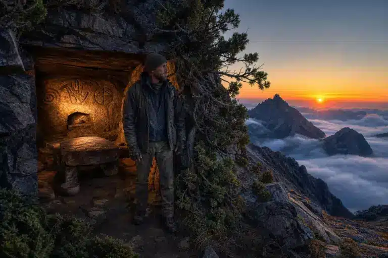 Ce randonneur a déniché un sanctuaire caché au sommet d’une montagne : « Une révélation qui pourrait tout changer »