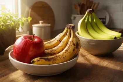 Ces deux fruits ne doivent jamais être rangés ensemble : l’un fait mûrir l’autre en 24 heures