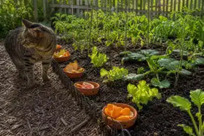 Cette peau de fruit fait fuir les chats de votre potager en un clin d’œil : ne la jetez plus à la poubelle