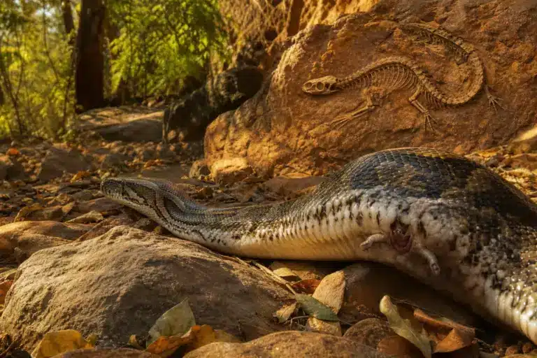 Chez les serpents, une ancienne partie du corps a presque disparu : « ils ne retrouveront vraisemblablement jamais les membres de leurs ancêtres »