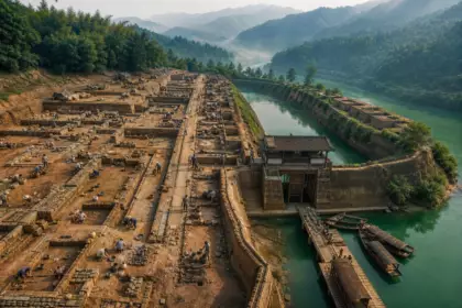 Chine : des archéologues exhument une ville de la dynastie Han vieille de 2 000 ans, avec une « porte d’eau » unique dans le pays