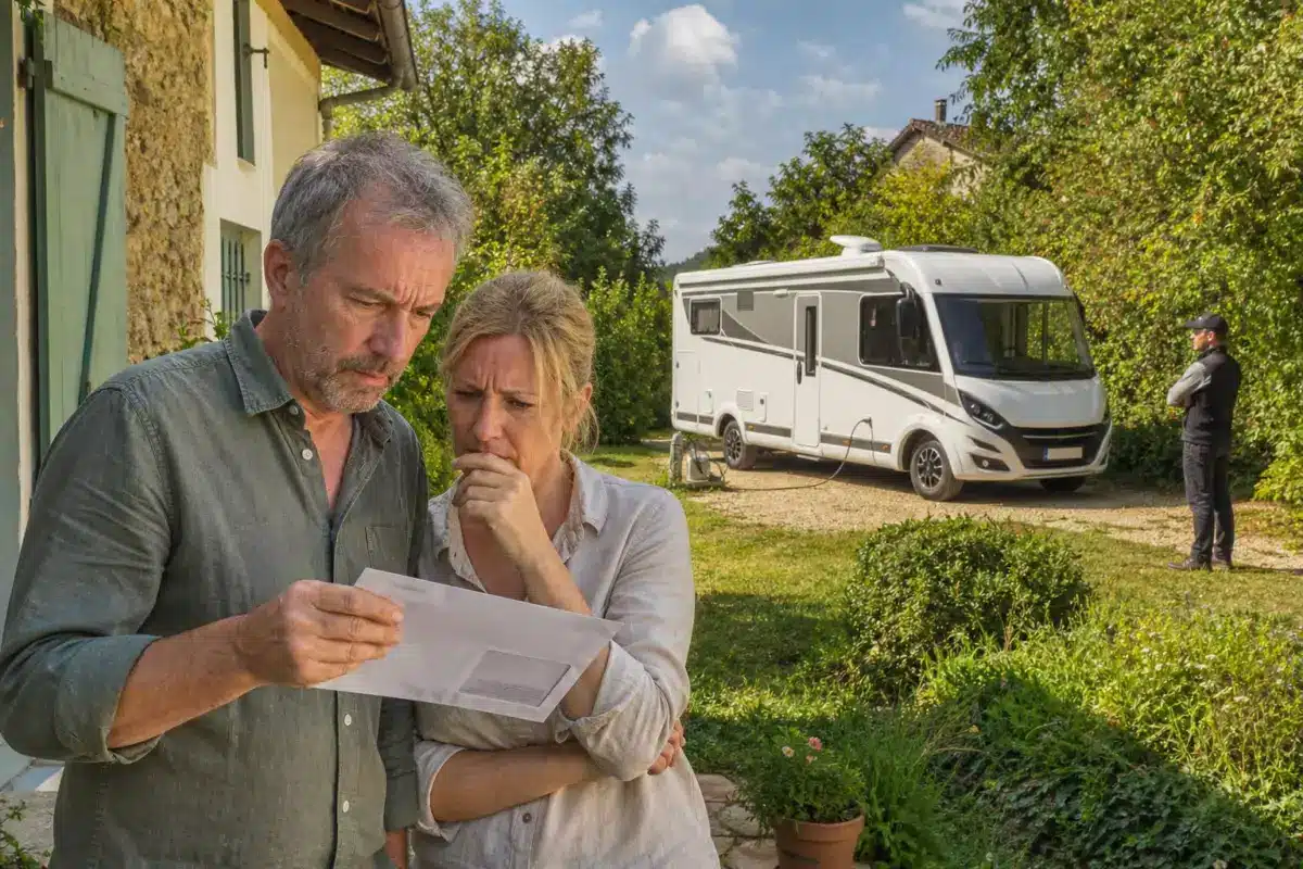 Christophe et Isabelle laissent leur camping-car sur leur terrain toute l’année : quatre ans plus tard, la mairie tombe sur un problème