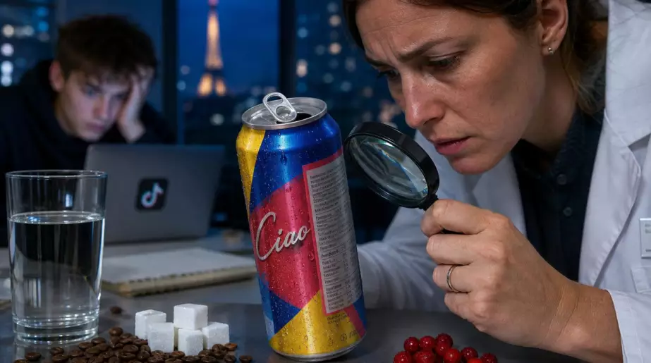 Ciao Energy, la boisson de Squeezie, Léna Situations et Inoxtag : ce que les scientifiques jugent « problématique » dans sa composition
