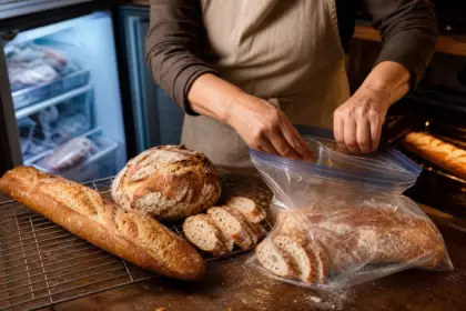 Congeler le pain : l’erreur qui le rend caoutchouteux, et la méthode des boulangers