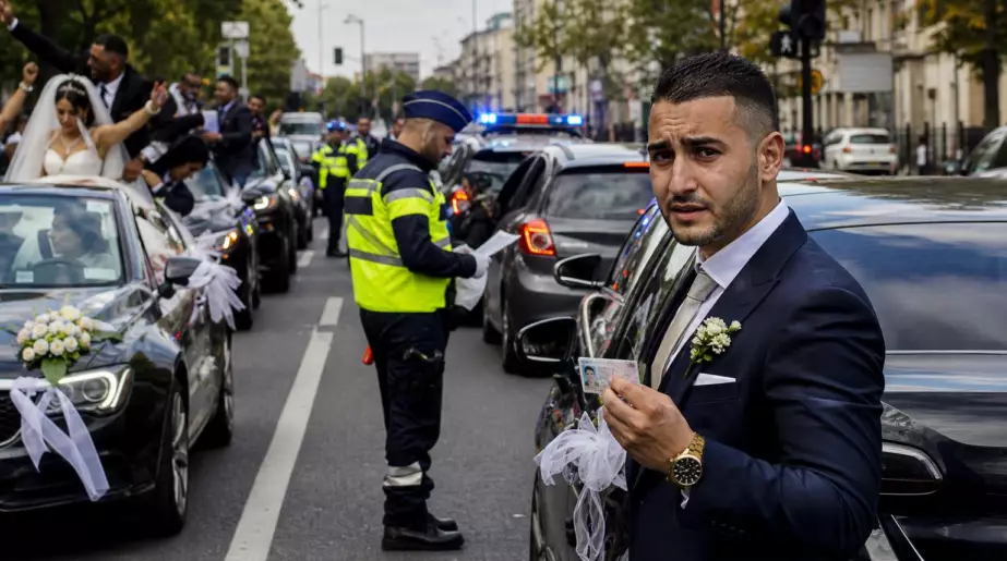 Cortège de mariage à Saint-Priest : 87 verbalisations et 242 points de permis retirés, l’addition est salée pour les invités