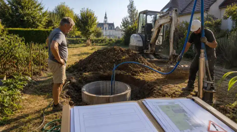 Creuser un puits dans son jardin : la déclaration en mairie que beaucoup de propriétaires oublient, et ce qu’ils risquent