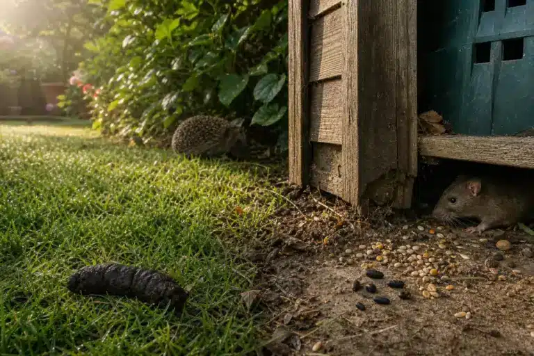 Crottes dans le jardin : les deux détails qui distinguent un hérisson d’un rat en un coup d’œil