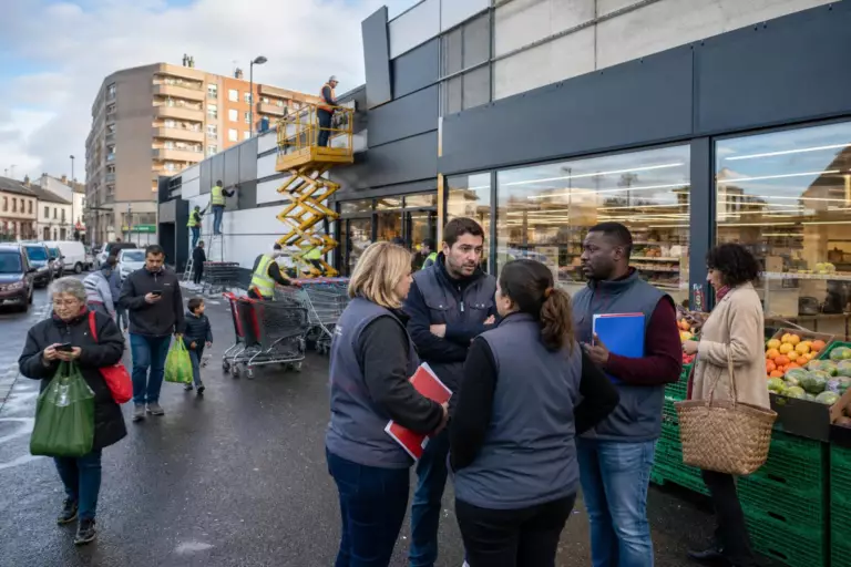 Dans 17 villes, les habitudes de courses changent : les salariés attendent encore des réponses précises