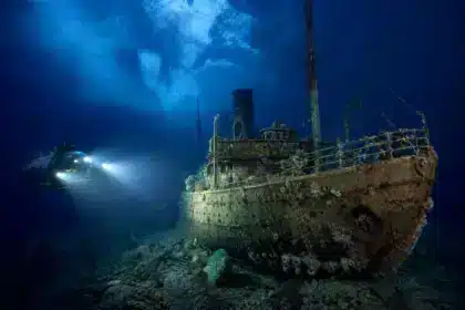 Dans l’Atlantique Nord, des images filmées à 400 mètres de profondeur révèlent ce qu’est devenu le dernier navire de Shackleton