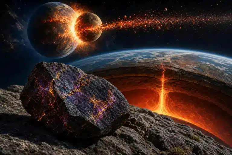 Des fragments de la Terre primitive, antérieure à la collision qui a formé la Lune, auraient survécu jusqu’à aujourd’hui