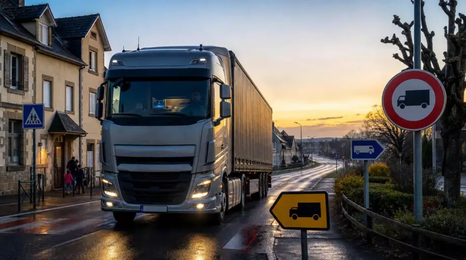 Dès le 1er juin 2026, les véhicules les plus lourds changent de parcours : plusieurs routes seront désormais interdites à la circulation