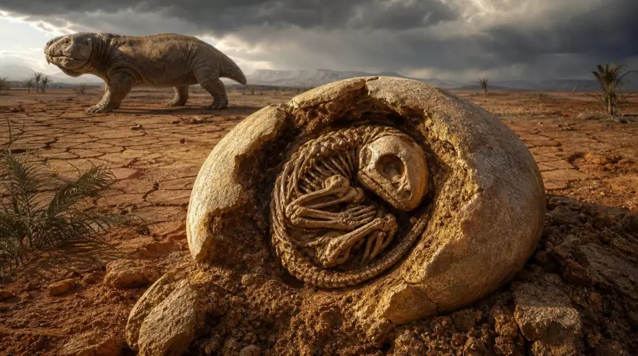 Des scientifiques découvrent le premier œuf fossile d’un ancêtre des mammifères, apportant de nouveaux indices sur la façon dont Lystrosaurus a survécu à des conditions extrêmes.